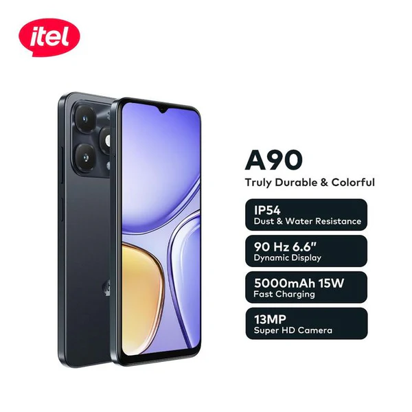 The itel A90 isn’t just a phone – it’s a tool designed to keep up with your life. It’s reliable, practical, and super easy to use. If you're looking for something that checks all the boxes without breaking the bank, this is the one for you!